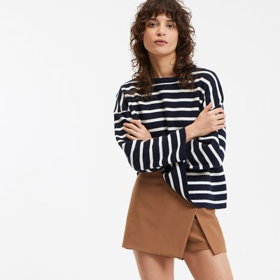 Pull col rond rayé, Signature GUILLAUME LA REDOUTE COLLECTIONS