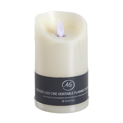 Bougie à LEDs parfumée Vanille Moyen modèle AUBRY GASPARD