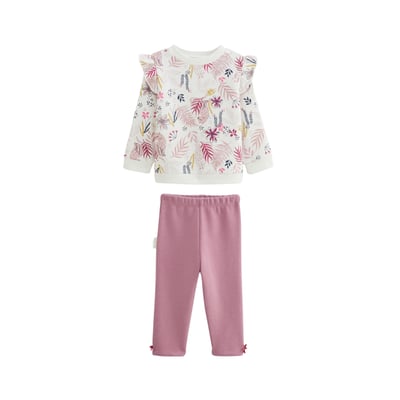 Ensemble bébé sweat et legging en molleton Louisa PETIT BEGUIN