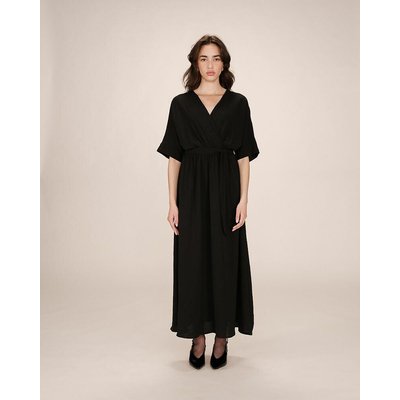 Robe longue ceinturée MAUD GRACE & MILA