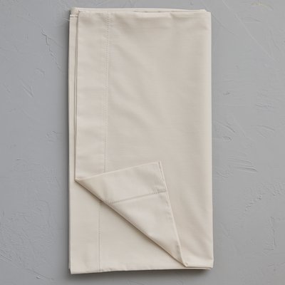 Taie de traversin percale de coton LUMIERE SYLVIE THIRIEZ