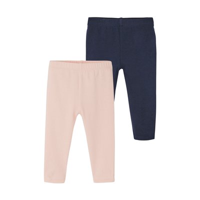 Lot de 2 leggings longs VERTBAUDET