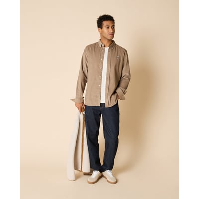 Chemise en velours côtelé FAGUO
