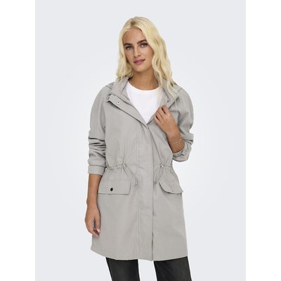 Parka mi longue à capuche, 2 poches, resserable à JDY