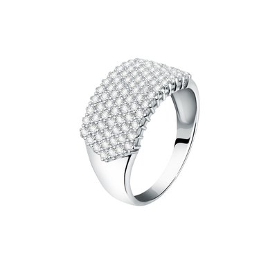 Bague en or blanc 375 B-CLASSIC BLUESPIRIT