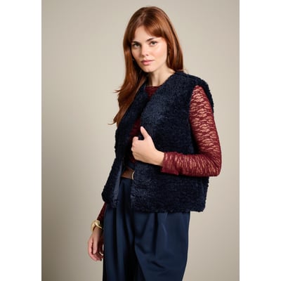 Veste sans manches teddy LOLALIZA