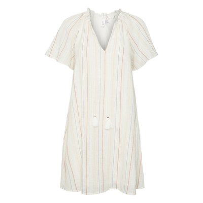 Robe rayée col V VERO MODA