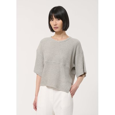 Pull asymétrique en maille HUMILITY