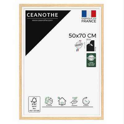 Cadre Photo 50x70 Cm Brut Résine Recyclée ACTUAL CEANOTHE