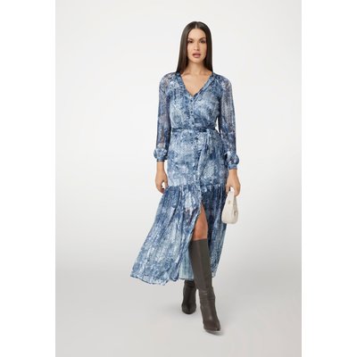 Robe Longue Georgette Imprimée GUESS