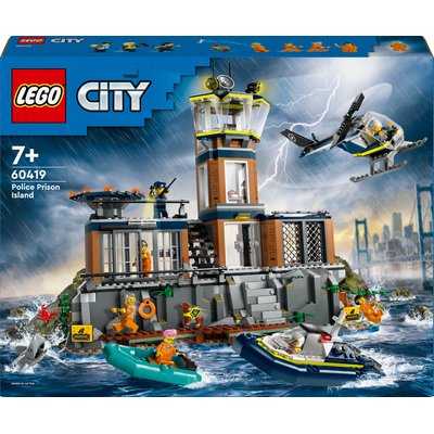 La prison de la police en haute mer LEGO