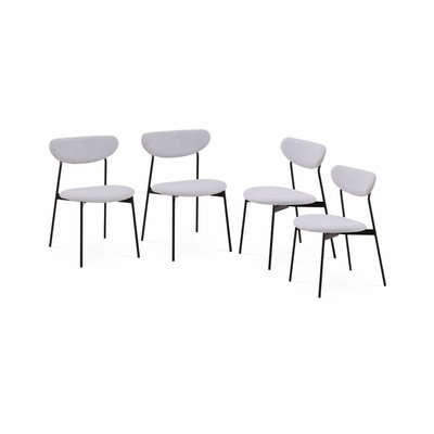 Chaise scandinave acier (lot de 4) ARTY SWEEEK