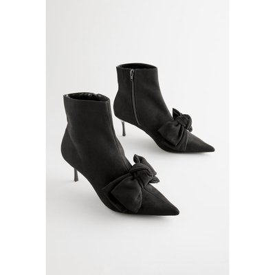 Bottines à talons fins avec nœud NEXT