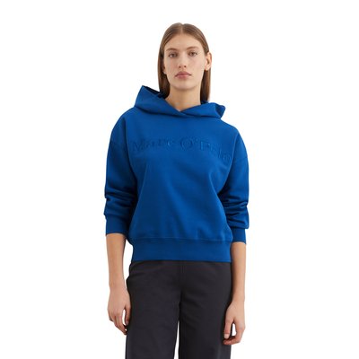 Sweatshirt à capuche avec logo relaxed en coton organique MARC O'POLO