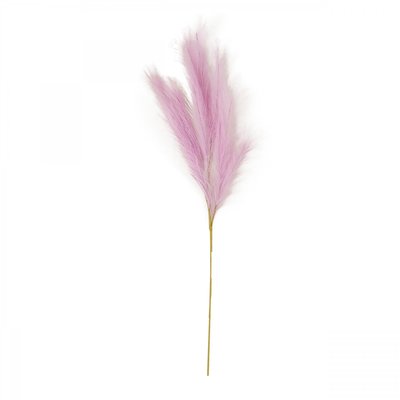 Plumeau artificiel pourpre 110cm lot de 3 LIGNE DECO