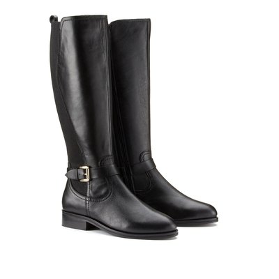Bottes femmes noires plates store