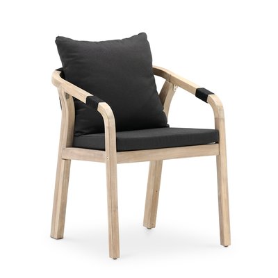 Chaise en bois, lot de 2, ZANZIBAR DEFORA HOME