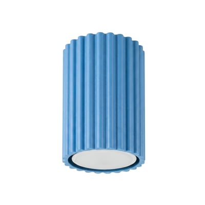 Plafonnier Aluminium Bleu GU10 1 KARBON EDEN