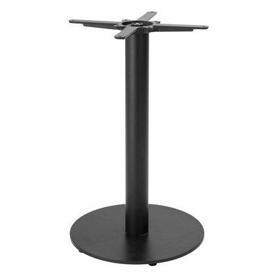 Pied de table en acier et fonte noir ⌀45x72 cm, DOVER OVIALA