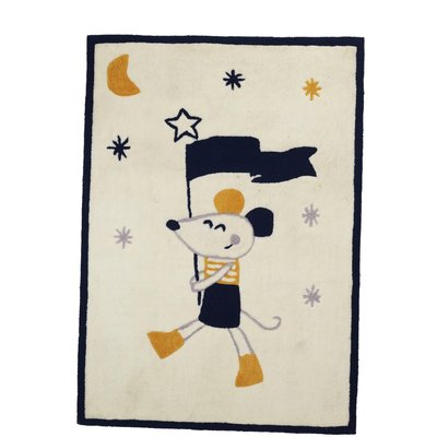 Tapis de chambre enfant en acrylique SAUTHON