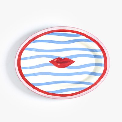 Electric Coast Lips Serving Platter ELEANOR BOWMER