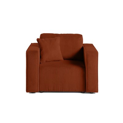 Fauteuil en Velours côtelé - TOPAZE LISA DESIGN