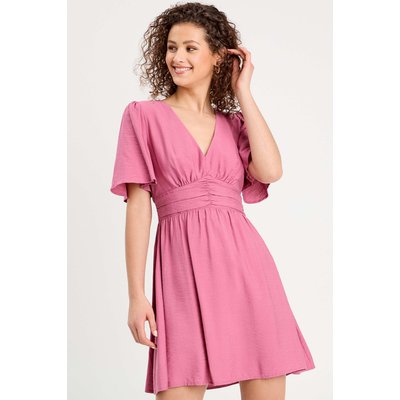 Robe évasée avec fronces CACHE CACHE