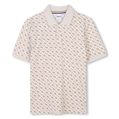 Polo coupe droite imprimé BOSS KIDSWEAR