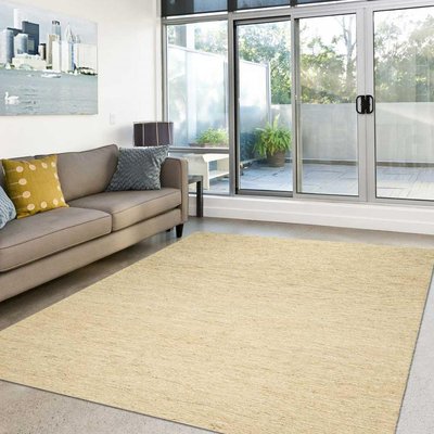 Tapis kilim fait main en chanvre motif uni LOOK 601 UN AMOUR DE TAPIS