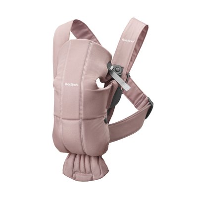 Porte bébé Mini coton vieux rose BABYBJORN