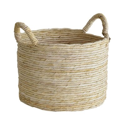 Panier en abaca avec poignées NOW'S HOME