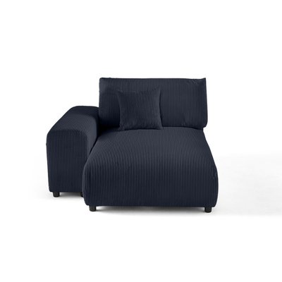 Module d'assise méridienne gauche en Velours côtelé - GARANCE LISA DESIGN