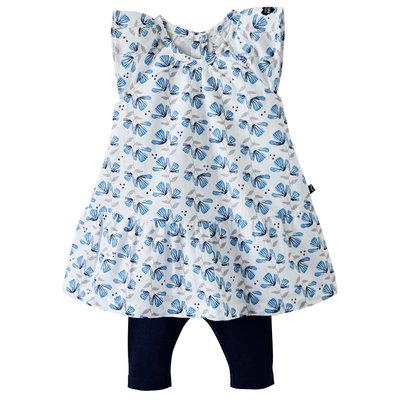 Ensemble robe legging court menthe a l'eau SUCRE D'ORGE