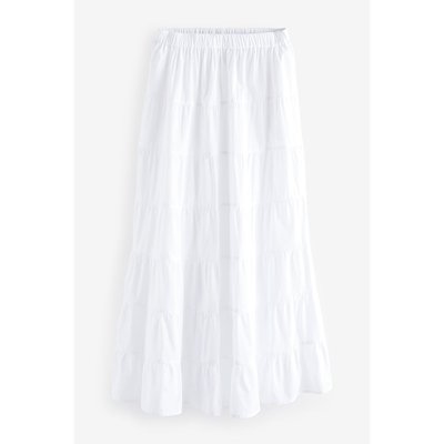 Jupe volant blanche top