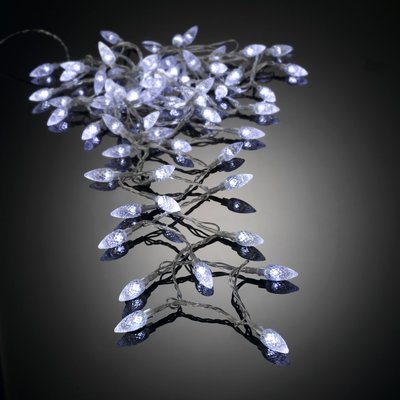 Guirlande lumineuse 60 Pommes de pin blanc DOUCEUR D'INTÉRIEUR