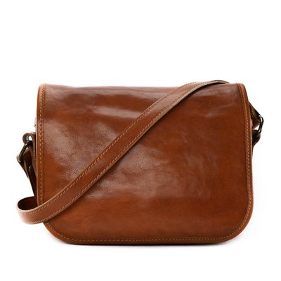 Sac Sacoche bandoulière en cuir italien lisse MARIE STUART OH MY BAG