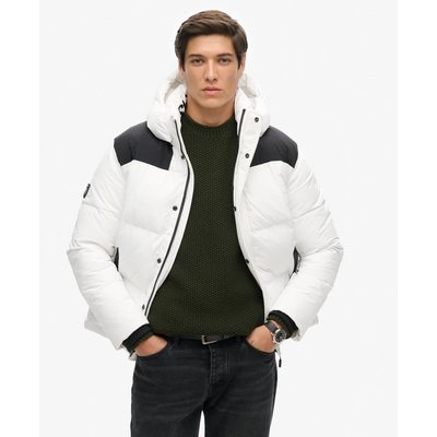 Doudoune blanche et noir homme online
