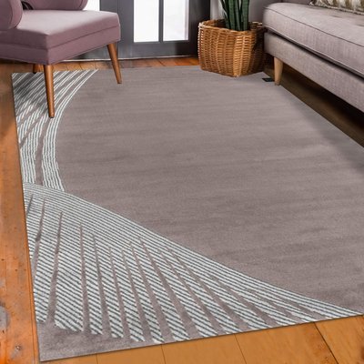 Tapis salon et chambre tissé motif géométrique OBEROI UN AMOUR DE TAPIS