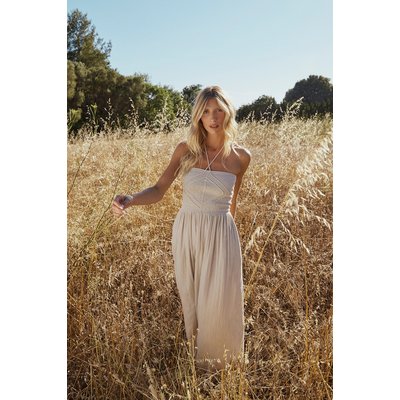 Robe type bustier à smock MOLLY BRACKEN