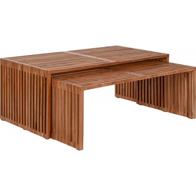 Tables gigognes en bois, élégance naturelle RECOLLECTION
