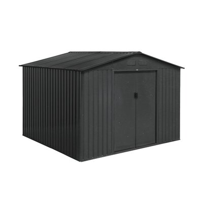Abri de jardin métal 7,06m² avec kit d'ancrage CALAISIS SWEEEK