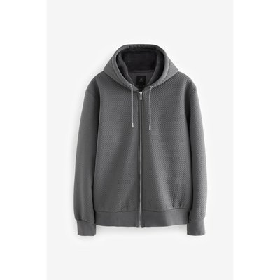 Sweat zippée texturée NEXT