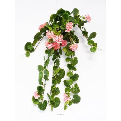 Geranium artificiel en piquet 80 cm D 30 ARTIFICIELLES