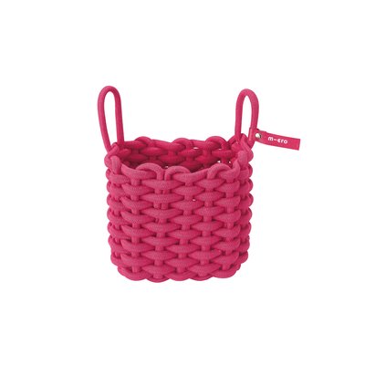 Panier rose pour trottinette MICRO MOBILITY