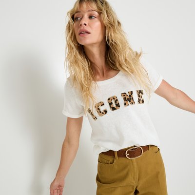 T-shirt imprimé léopard GRAIN DE MALICE