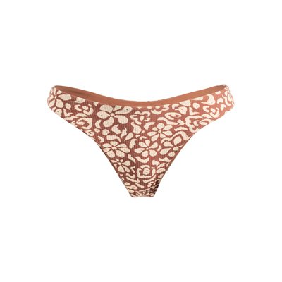 Bas de maillot de bain à couvrance échancrée FREE FALLIN. ROXY