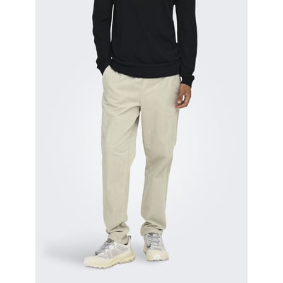 Pantalon en velours à cordon de serrage ONLY & SONS