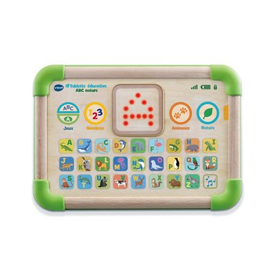 Tablette éducative ABC nature jouet en bois VTECH