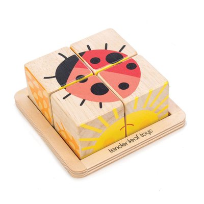 Puzzle 4 cubes TENDER LEAF TOYS