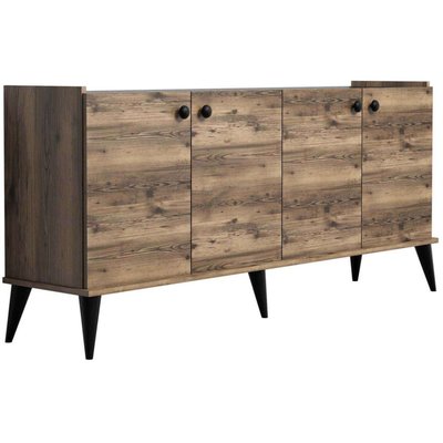 Buffet en aggloméré 4 portes Lidya HANAH HOME